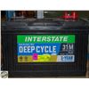 Image 1 : NEW INTERSTATE DEEP CYCLE 12V SRM-31 98AH