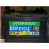 Image 1 : NEW INTERSTATE DEEP CYCLE 12V SRM-31 98AH