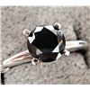 Image 1 : BZ2286-1D 14K 2.5G BLACK DIAMOND 0.5CT RING