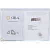 Image 3 : #2553-1.00 CT TW GRA CERTIFIED ROUND