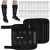 Image 1 : NEW LEKARO ADJUSTABLE ANKLE WEIGHTS 2 PACK 22LBS