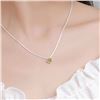 Image 1 : 2 CT GRA CERTIFIED ROUND BRILLIANT 925S NECKLACE