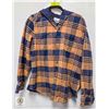 Image 1 : BROWN WINDRIVER BUTTON-UP PLAID JACKET