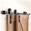 NEW ZEKOO 8FT SLIDING BARN DOOR HARDWARE
