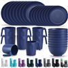 NEW KYRATON PLASTIC DINNERWARE SET OF 32 PCS
