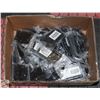 NEW CASE OF KNOBWELL 42 PACK BLACK DOOR HINGES