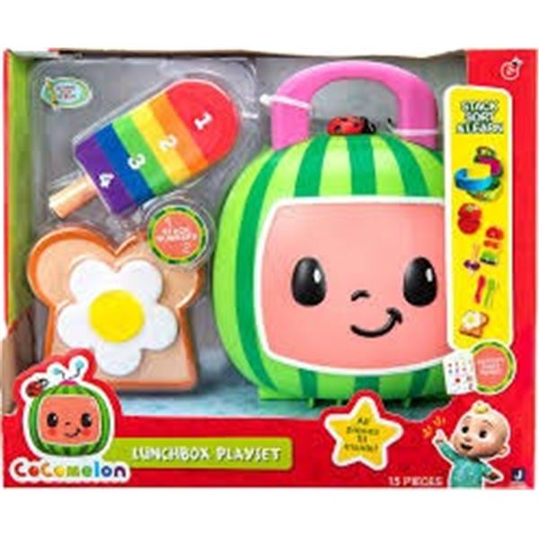 NEW COCOMELON LUNCHBOX PLAYSET