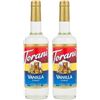 Image 1 : NEW 2 X 750ML TORANI VANILLA FLAVOUR SYRUP