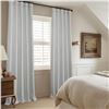 Image 1 : NEW 50 X 96" CLASSIC FAUX LINEN CURTAIN COLLECTION