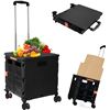 Image 1 : NEW COLLAPSIBLE HARDWALL ROLLING CART WITH