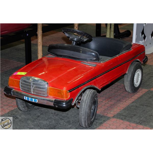 1989 MERCEDES 280SEL ROADSTER PEDAL CAR