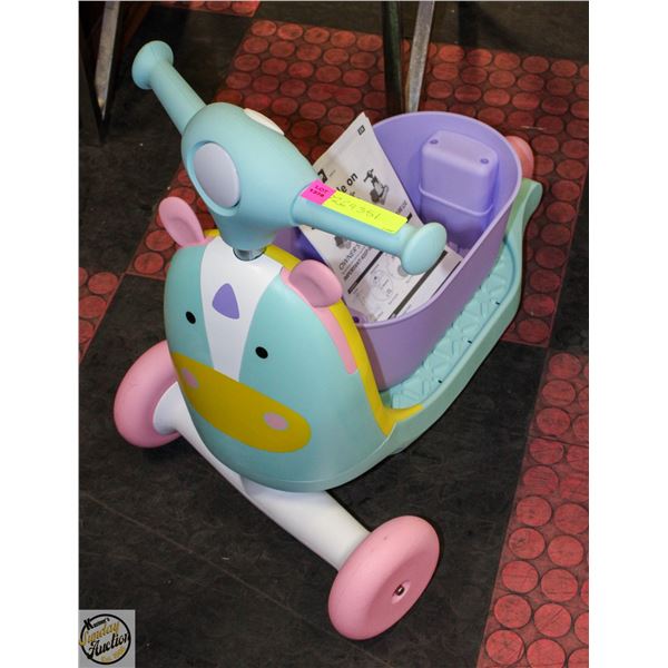 NEW SKIP * HOP ZOO 3-1 RIDE ON TOY