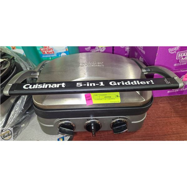 CUISINART 5 IN 1 GRIDDLE