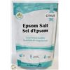 NEW 2 X 2LB YOGTI EPSOM SALT MAGNESIUM CITRUS