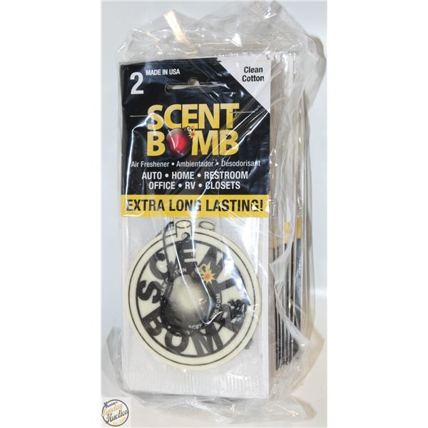 24 NEW AIR FRESHENERS - BLACK BOMB