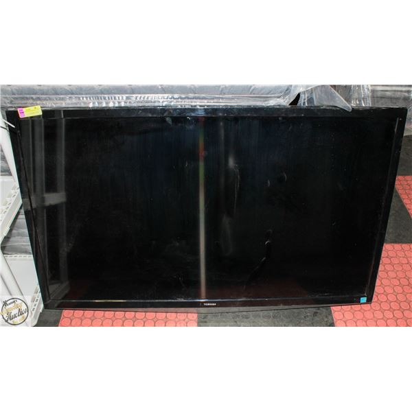 TOSHIBA 49" TV WITH REMOTE - NO BASE