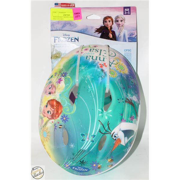 NEW DISNEY FROZEN TODDLER BIKE HELMET
