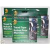 NEW 3 DUCK TREAD TAPE 2" X 5 YD EACH