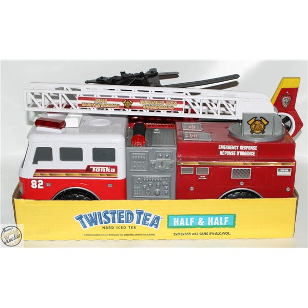 TONKA FIRE TRUCK & TONKA HELICOPTER