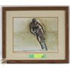 PICTURE 14 1/2" X 19 1/2" - "CYCLIST"