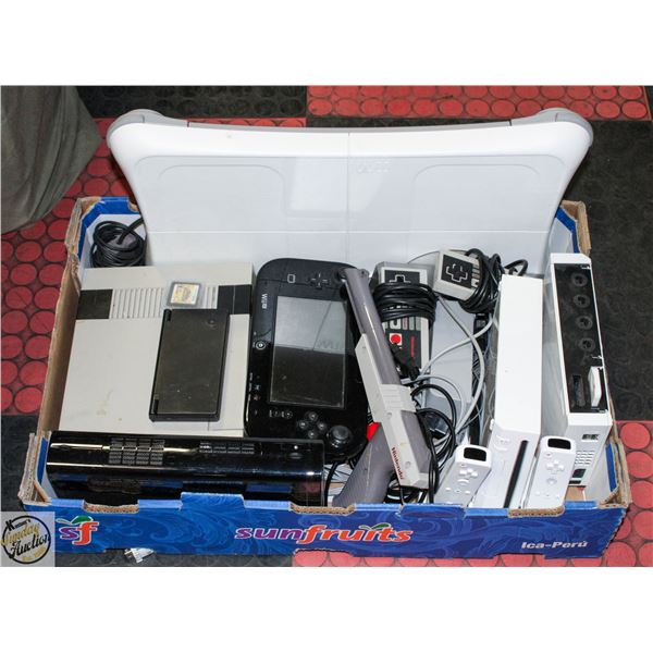 NINTENDO WII, WIIU, DSI, OG, CONSOLE, GAME, ACC LO