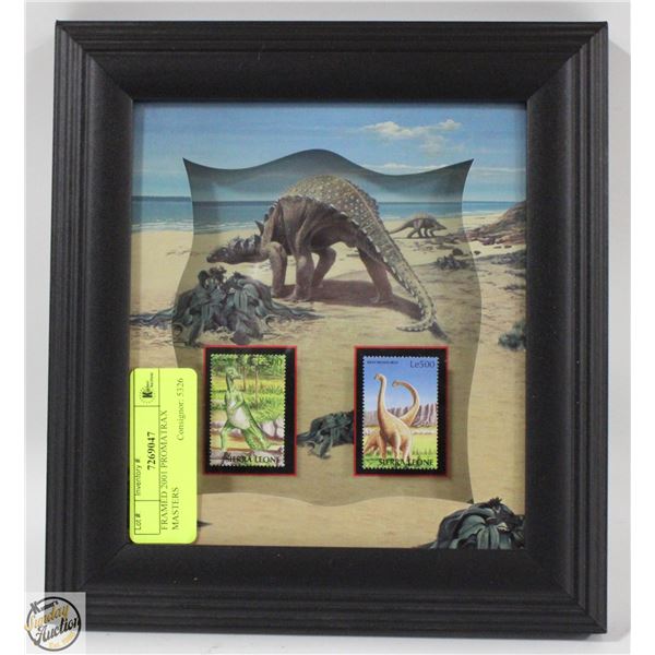 FRAMED 2001 PROMATRAX MASTERS