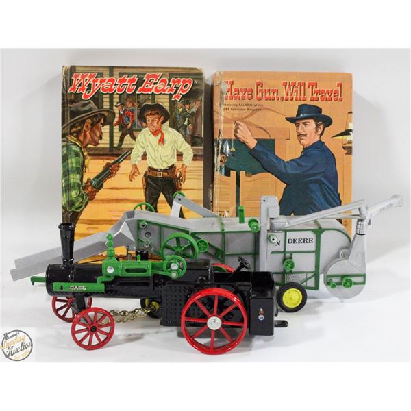DIECAST STEAM TRACTOR AND MORE LOT