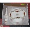 K AYNSLEY 3 PIECE "HAPPY ANNIVERSARY" CAKE SET