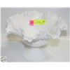 LARGE FENTON HOBNAIL MILK GLASS BOWL