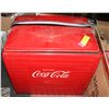 VINTAGE RED COCA-COLA COOLER