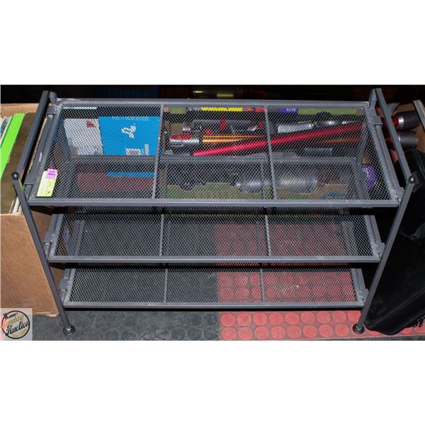 FOLDABLE SHOE RACK 12" X 19" X 27"