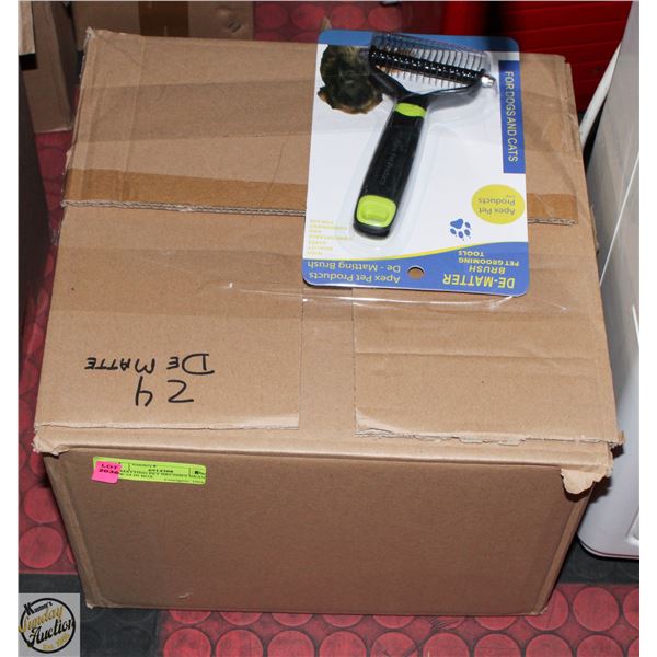 DE MATTING PET BRUSHES BRAND NEW 24 IN BOX