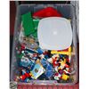 Image 1 : LARGE BIN FULL OF VINTAGE LEGO