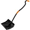 NEW TRAZON ERGONOMIC SNOW SHOVEL 18 INCH BLADE