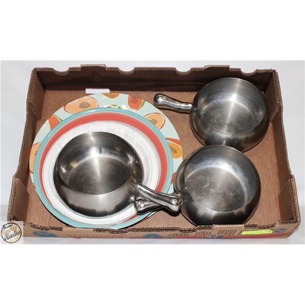 FLAT WITH 3 BON CHEF LAFAYETTE 18/10