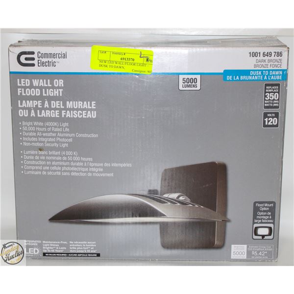 NEW LED WALL/FLOOR LIGHT - DUSK TO DAWN,