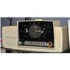 1963 G.E. TRANSISTOR RADIO/ALARM CLOCK-ESTATE