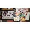 LOT OF SALON WALL ART