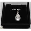 #2559-1.00 CT GRA CERTIFIED PEAR SHAPED