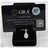 Image 2 : #2559-1.00 CT GRA CERTIFIED PEAR SHAPED