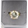 Image 1 : #2545-9.1 CT ROUND NATURAL GREEN AMETHYST