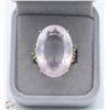 Image 1 : #2548-19 X 27 MM OVAL SHAPED ROSE QUARTZ