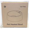 Image 1 : NEW HEATED DOG BOWL, 28OZ