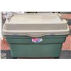 BUNDLE OF TWO LARGE RUBBERMAID 114 LITER