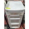 WHITE STERILITE 4-DRAWER STORAGE SOLUTION -