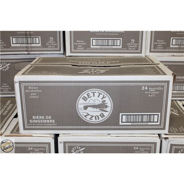 CASE OF 24 X 266ML BOTTLES OF GINGER BEER MADE BY