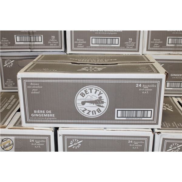 CASE OF 24 X 266ML BOTTLES OF GINGER BEER MADE BY