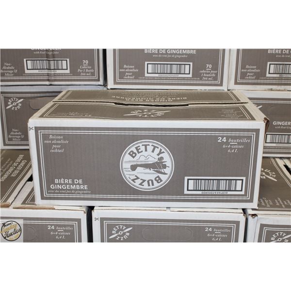 CASE OF 24 X 266ML BOTTLES OF GINGER BEER MADE BY