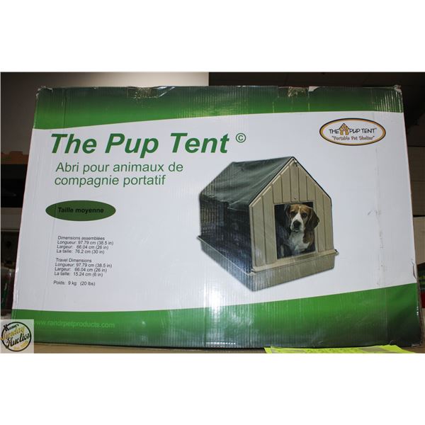 BRAND NEW IN BOX MEDIUM SIZED PORTABLE PUP TENT