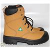 Image 2 : NEW AGGRESSOR MENS STEEL TOE BOOTS SZ 9